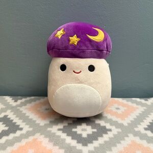 Carina Purple Star Mushroom Squishmallow 8 Inch